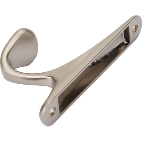 Metallener Wandhaken für Badezimmertür - Einarmige Garderobe für Kleidung, Hüte und Mäntel (Champagner) (1/5)