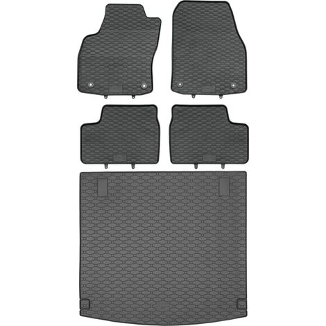 Opel Astra III H Kombi (2004–12.2014) – Set: Gummifußmatten + Kofferraummatte (1/5)