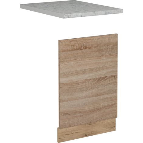 Pannello frontale per lavastoviglie R-Line, Sonoma, 45 cm , PL Marmo, Vicco