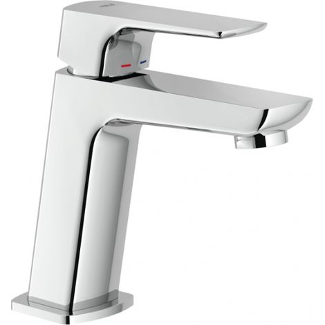 Miscelatore per lavabo monocomando push in ottone cromato - Nobili Acquaviva (1/6)
