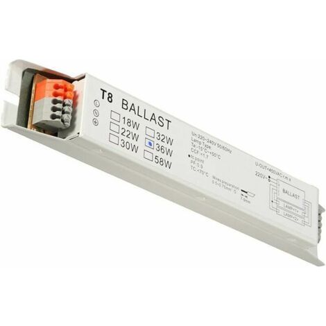 Ballast Électronique T8 Lampe Fluorescente Ballast 36w De Tension Fluorescente Lumière Instantanée Start D' économie D' énergie Lampe De Lampe À Économie D' énergie (1/5)