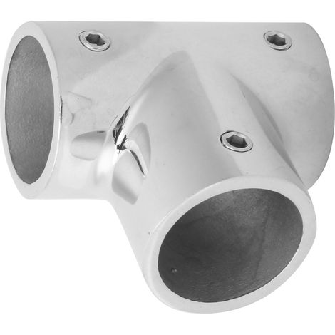 2 pièces raccord tuyau 3 voies acier inoxydable 316 25 mm 1 pouce té 90° côté droit (1/5)