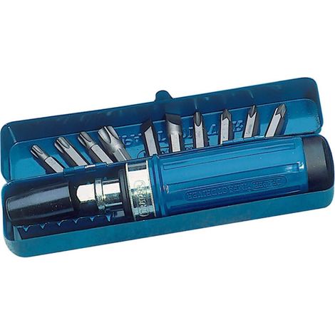 Draper Expert 22322 - Set di cacciaviti a percussione con viti e bulloni, 12 pezzi, blu (1/3)