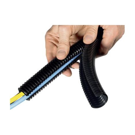 HellermannTyton HG-DC54 Tubo corrugado negro 45,30 mm