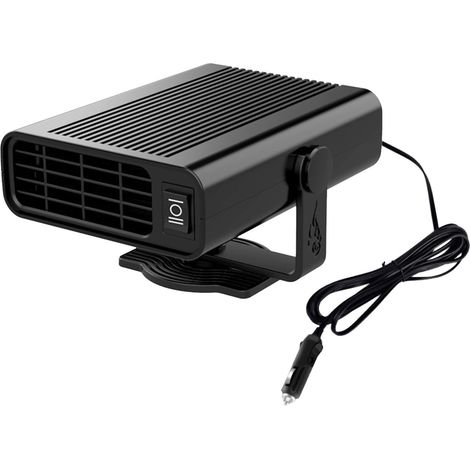 Chauffage Automobile 24 V - Désembueur Vitre Avant - Chauffage et Rafraîchissement 2 en 1 - Puissance 150 W - Rotation 180° - Pour Voiture Camion Fourgon - 1 Pièce