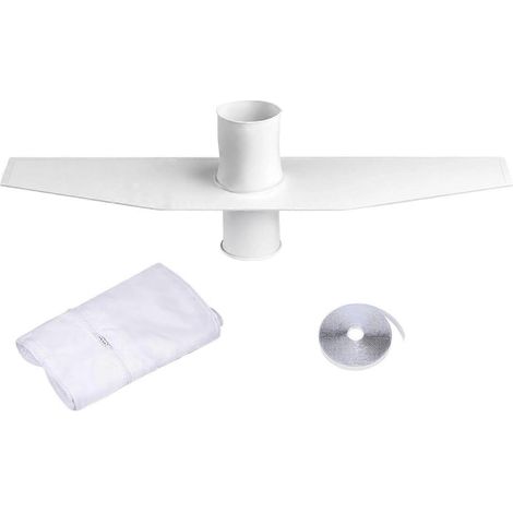 Kit joint fenêtre étanche zip 400 cm pour climatiseur portable, maison‑cuisine‑chambre‑appartement (1/5)