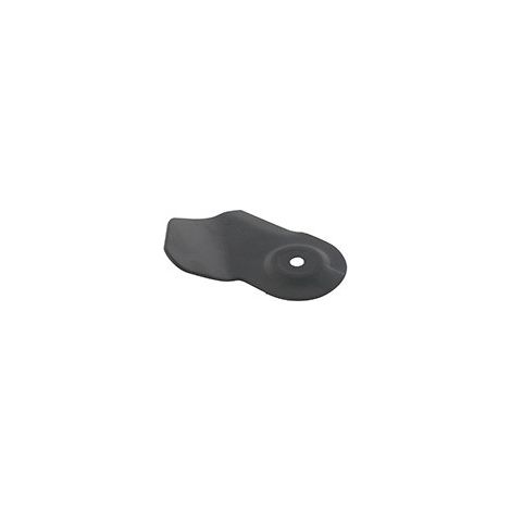 Anpassbarer Schneidmesser für Wolf-Rasenmäher, Modelle V142 und V152. L: 105 mm. Originalersatz: 6340-078