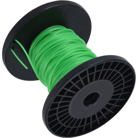 Fil de coupe-bordures rond de 2 mm, vert, pour tondeuse Husqvarna, 30 m / 98,4 pi (1/5)
