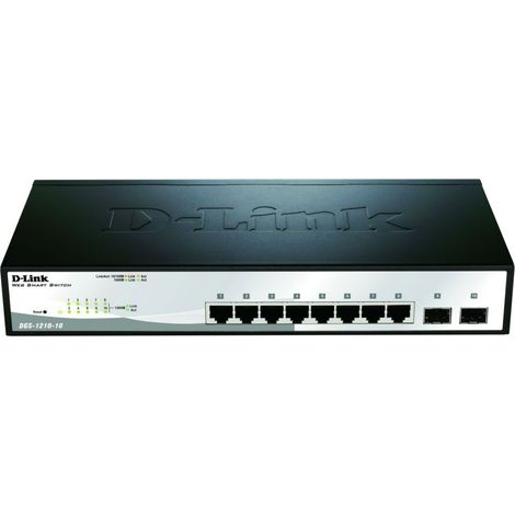 DLink Deutschland 10-Port Gigabit Switch DGS-1210-10/E (1/3)