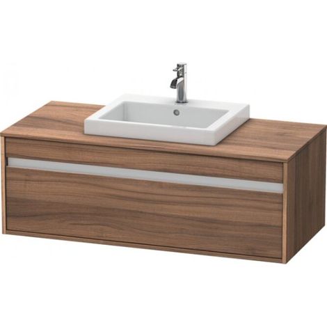Duravit Ketho Meuble sous-lavabo suspendu 6796, 1 tiroir, 1200mm,