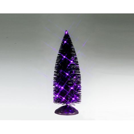 Black Bristle Tree Purple Light B/O 4.5V Cod. 54517