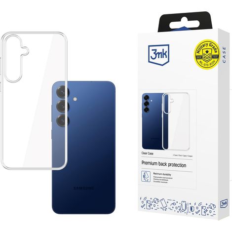 Funda transparente 3mk para Samsung Galaxy S25 FE (1/5)