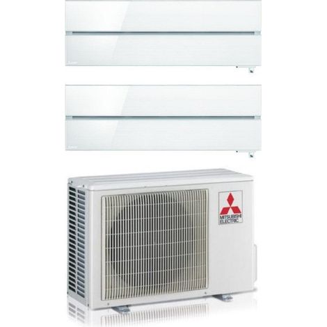 Mitsubishi Electric – Climatiseur réversible 3.5 kW – Efficacité énergétique A+++ – Système inverter – Filtration Plasma Quad Plus – Contrôle Wi-Fi intégré