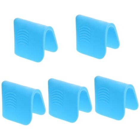QORVA-5 Pièces Outil De Beauté Béton Écart Buse D'extension De Calfeutrage Outil De Dépose De Garniture De Levier Nettoyeur Outils De Scellement De Coulis Scrubber Blue Gel De Silice