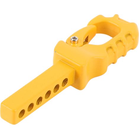 Crochet d'attelage pour remorque RC Easy Control, compatible avec les modèles 4101, 4102 et 4082 (échelles 1/10 et 1/8), jaune. (1/5)