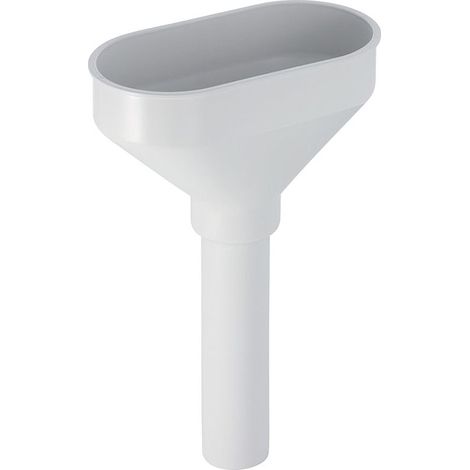 Geberit Trichter oval Außendurchmesser 40mm, Alpinweiß (1/5)