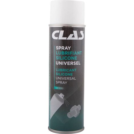 Spray lubrifiant silicone universel 500ml - CO 1030 - CLAS Equipements (1/2)