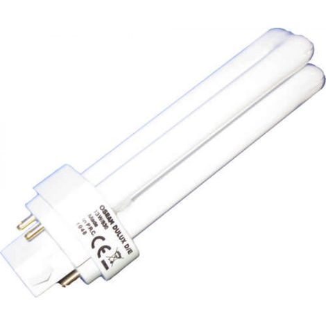 Energiesparlampe - OSRAM - 10 W - Röhrenform - Dimmbar - Weiß (1/3)