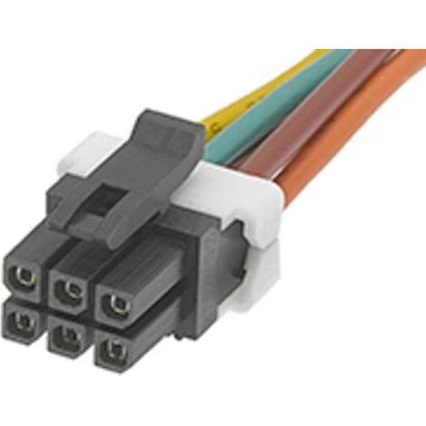 Molex Buchsengehäuse-Kabel Polzahl Gesamt 6 Rastermaß: 3 mm 451320603 1 St. Bag