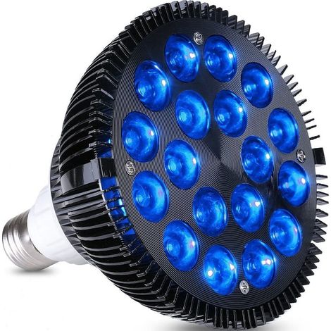 LED-Wachstumslampe für Zimmerpflanzen – 54 W, blaues Licht bei 625 nm, ideal für Bonsai, Blumen, Bougainvillea und Sukkulenten