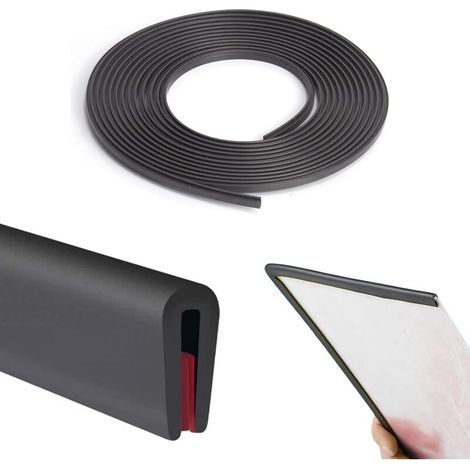 Protection de bord en caoutchouc 3M, protection de bord auto-adhésive pour portières de voiture, protection de porte, joint de porte, protection de bord flexible pour bords tranchants de tôle.
