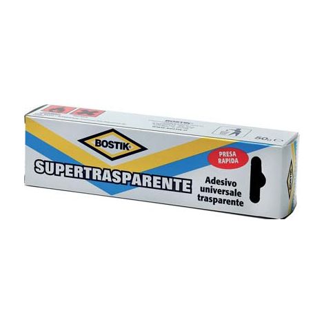 BOSTIK SUPERTRASPARENTE - GR  50- 6 pezzi