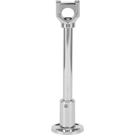 Brazo extensor de ducha de acero inoxidable. Accesorio para duchas de efecto lluvia. Fácil instalación. Acabado cromado brillante. (1/5)