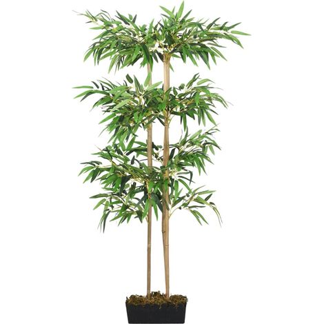 Bambou artificiel 1216 feuilles 180 cm vert (1/5)