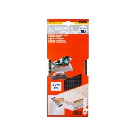 kwb LK-POEV 125KAD-3-SG 851180 Set de grilles abrasives 2 pc(s)