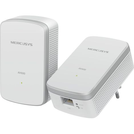 Mercusys MP300 KIT PowerLine Netzwerkadapter 600 Mbit/s Ethernet/LAN Weiß 2 Stück(e)