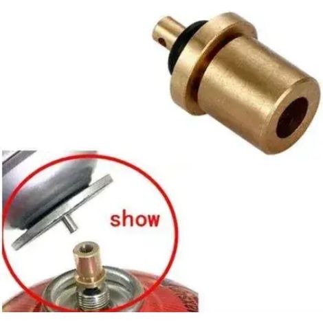 Adaptateur pour bouteille de gaz de réchaud de camping, adaptateur pour bouteille de propane, adaptateur standard américain, tête de conversion pour brûleur à gaz, équipement de camping, réchauds de c (1/5)