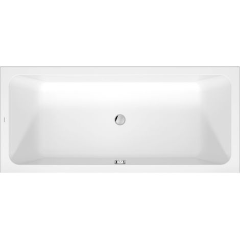 Duravit D-Code bañera, 1800x800mm, rectangular, versión