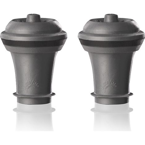 4 Bouchons sous vide, compatibles pompe à vin, caoutchouc alimentaire, lavable lave-vaisselle, conservation vin