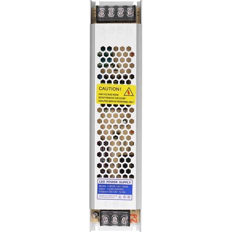 150-W-Schaltnetzteil mit Regelung für ultradünne LED-Lichtleisten, WCB-12V-150W elektronischer Transformator (1/5)
