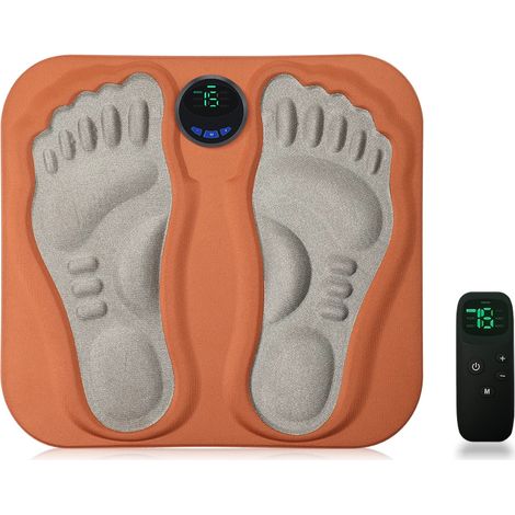 Massaggiatore plantare per elettrostimolazione (EMS), 6 modalità, 15 frequenze, con telecomando, ricaricabile tramite USB. (1/5)