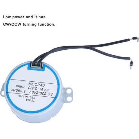 Moteur synchrone à télécommande TY-50A pour ventilateur orientable, 220-240V, haute qualité (1/5)