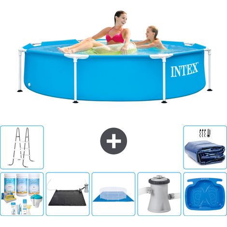 Intex Piscine Tubulaire Ronde - 244x51 cm - 8-pièces  S20404 (1/5)