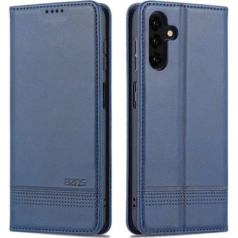 Custodia a portafoglio per Samsung A14 5G, con 3 scomparti per carte, disponibile in diversi colori, tra cui il blu navy.