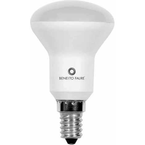 Ampoule Led R50 E14 5W, 3000K Blanc Chaud, Angle 120 Degrés, 385 Lumens, Éclairage Intérieur De Qualité Par Beneito & Faure, Pack De Remplacement. (1/4)