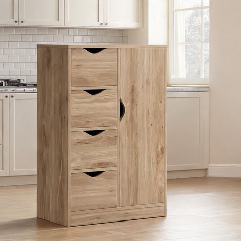 Armoire de rangement en panneaux de particules 54 x 29 x 83 cm (1/5)