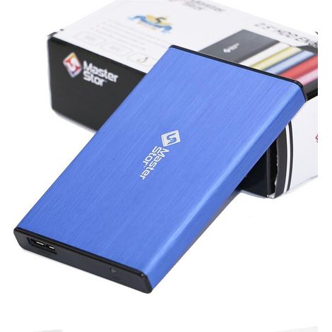 2 ans de garantie-USB 3.0 Super-rapide Portable Disque Dur Disque Dur Externe SATA 2,5 Pouces Disque Dur Externe Disque Dur Portable (160 Go, Bleu) (1/5)