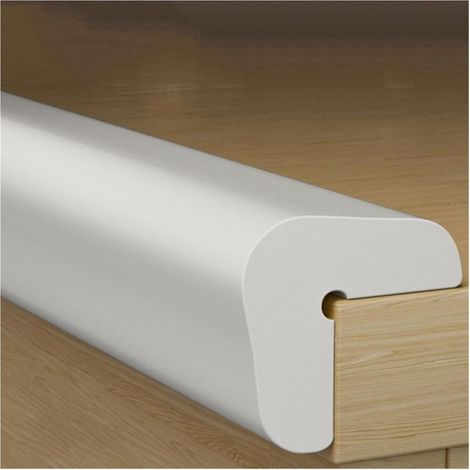 Bande et Coins de Protection pour Meubles – 2 m Préadhésif Anti-Collision, Gris, Sécurité Bébé pour Lits, Armoires et Escaliers (1/5)