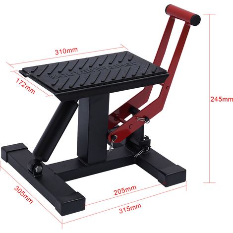 Support de levage hydraulique pour motocross (1/5)