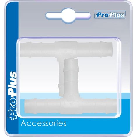 Raccordo tubo acqua raccordo a T 10mm 2 pezzi in blister (1/5)