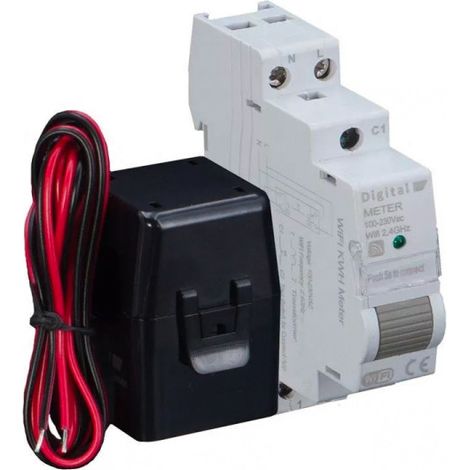 Compteur Wifi Mono + Tore Ouvrant 60A - Digital electric 04924