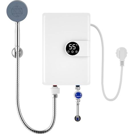 5500-W-Niedervolt-Elektro-Warmwasserbereiter zur Wandmontage Ideal für Wohnungen, gleichmäßiger Wasserdurchfluss, Wandmontage (1/5)