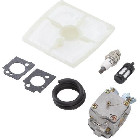 Kit de Bougies D'allumage de Carburateur, Kit de Bougies D'allumage de Filtre à Air Professionnel, Carburateur pour Débroussailleuse STIHL 041 041AV 041, Accessoires de Scie à Chaîne (1/5)