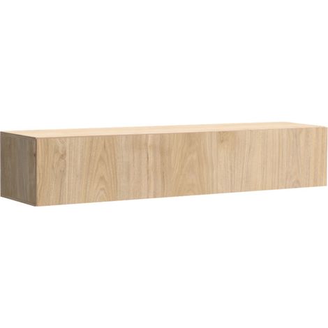 Meuble TV Fly - Bois MDF chêne Hickory Jackson - 160 x 30 x 40 cm - Livraison gratuite (1/3)