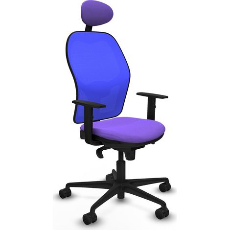Silla de Oficina con Cabecero Jorquera Piqueras y Crespo 1D036N1 Lila