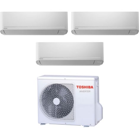 Klimagerät Toshiba Trial Split Inverter Wechselrichter SEIYA 10+10+13 (9+9+12) RAS-3M18U2AVG-E R-32 Wi-Fi Optional 10000+10000+13000 (9000+9000+12000)